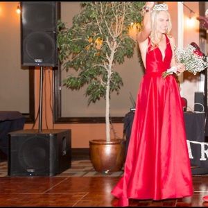 Sherry Hill Red Prom Dress!